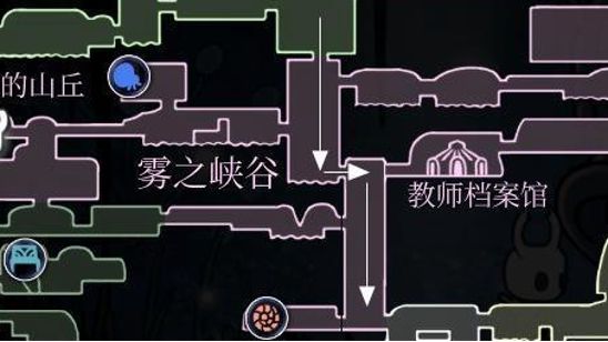 《空洞騎士》空洞騎士真菌荒地怎麼去？