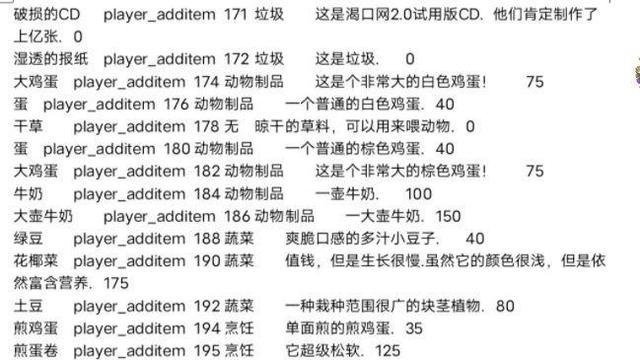 《星露谷物语》物品代码有哪些？