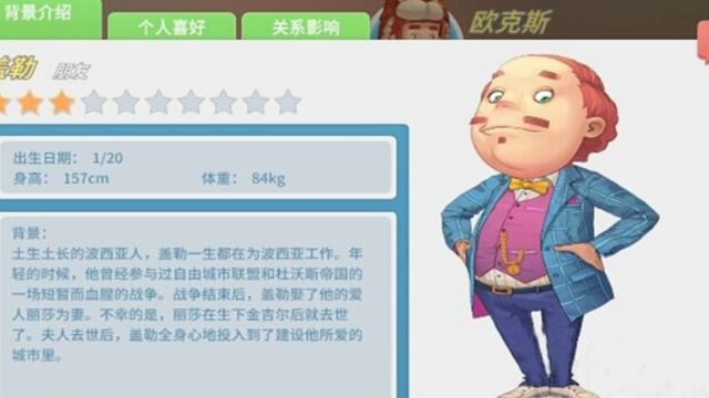 《波西亞時光》蓋勒喜歡的東西是什麼？