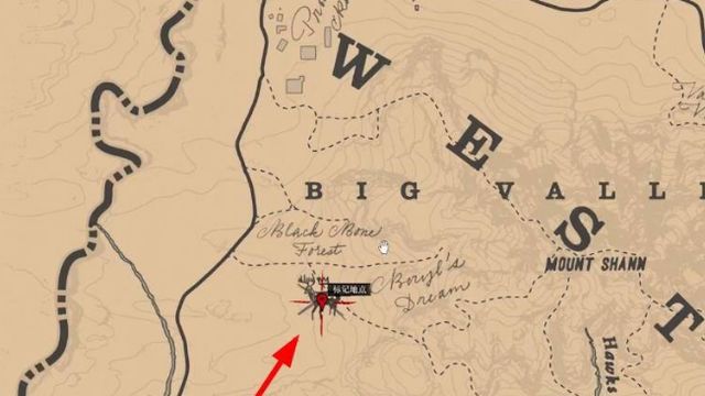 《荒野大鏢客：救贖2》荒野大鏢客2傳說公鹿位置在哪？