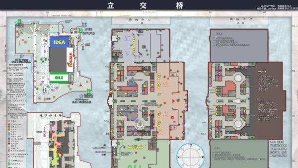 《逃離塔科夫》立交橋地圖中分別有哪些點位?