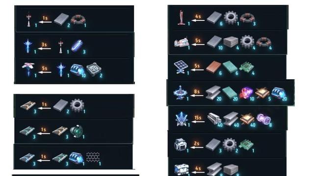《戴森球計劃》全部建築合成材料都有什麼？