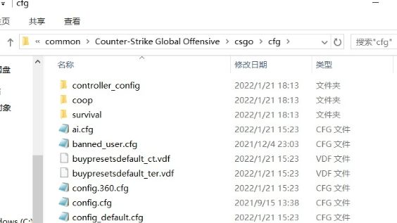 《反恐精英：全球攻勢》csgo的cfg文件怎麼替換？