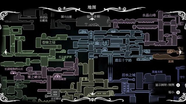 《空洞骑士》新手地图探索顺序讲解