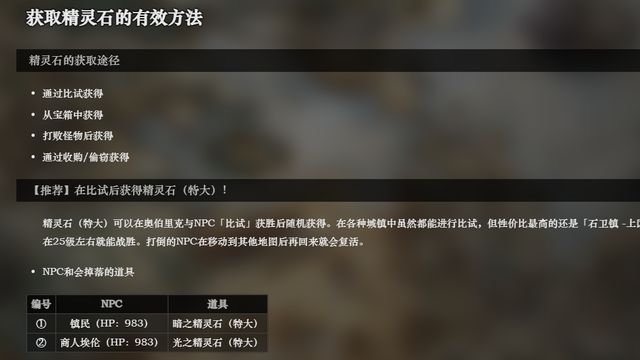 《歧路旅人 II》八方旅人2精靈石怎麼獲得？