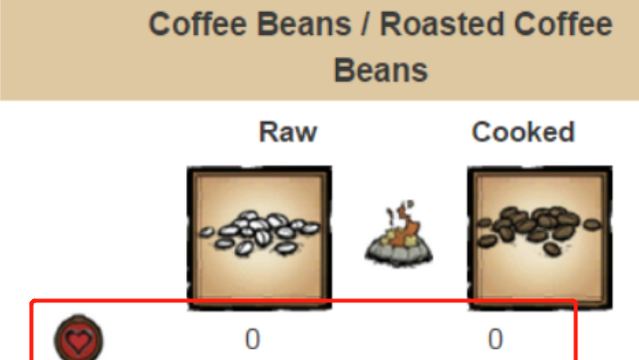 《饥荒》黑咖啡和白咖啡效果是什么？